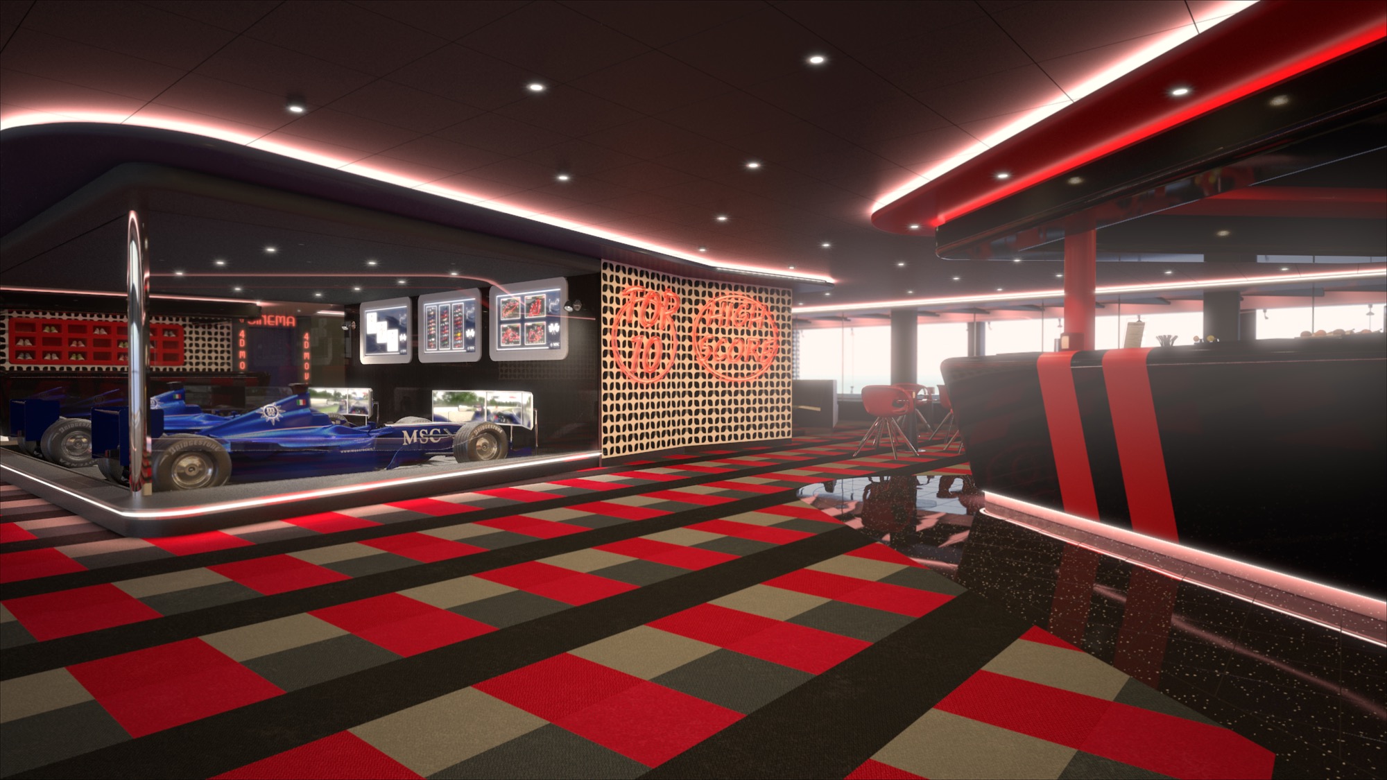MSC Cruises MSC Grandiosa Sports Bar and F1 Simulators.jpg